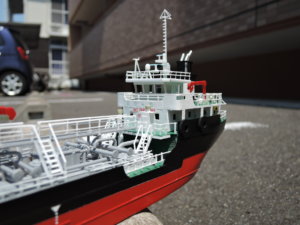 フルスクラッチ1/150内航タンカー”瑞聖” | 猪岡模型